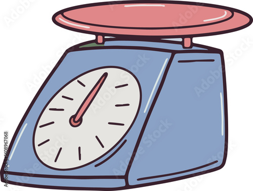 scale weight illustration vector