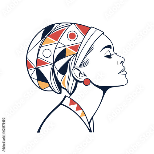 Woman face beauty vector illustration fashion head lady profile silhouette art lips person style glamour model icon elegance