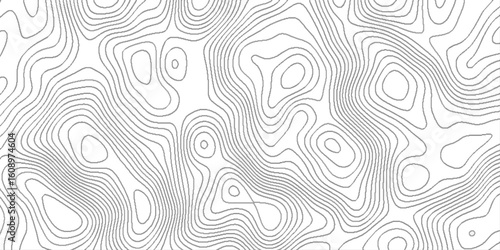 topographic map with contour lines and elevation marks, depicting elevation changes in an abstract representation, abstract sea map geographic contour map and topographic contours map background.