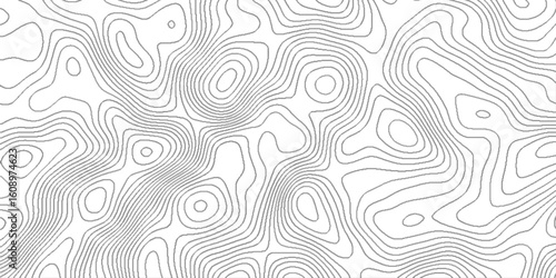 topographic map with contour lines and elevation marks, depicting elevation changes in an abstract representation, abstract sea map geographic contour map and topographic contours map background.