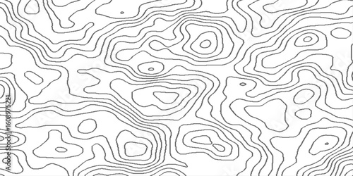  topography map contour grid discovery diagram area topographic spiral map design, topography and geography map grid abstract backdrop, minimal seamless area vector topo paper lines contour line.
