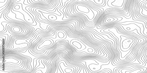 Topographic map patterns white wave paper curved reliefs abstract background, contour abstract map relief land outline, white landscape with mountains and hills, abstract pattern with lines.