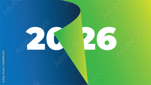 Happy New Year 2026 Transitioning to a Bright Future Celebration Design
