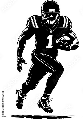 football, American football, ports, player,  man vector bundle