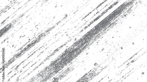 Distressed overlay texture with diagonal strokes. Abstract grunge pattern background. Modern scratchy surface detail.