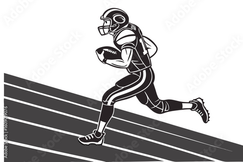 running man silhouette