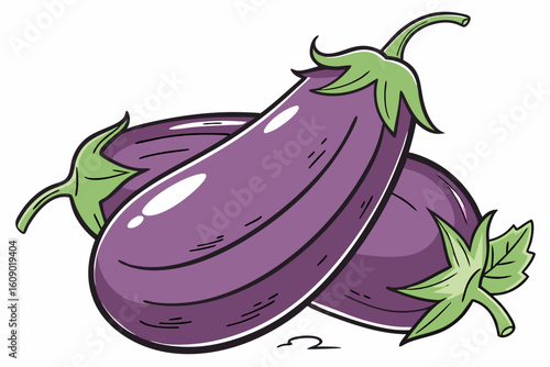 eggplant and tomato
