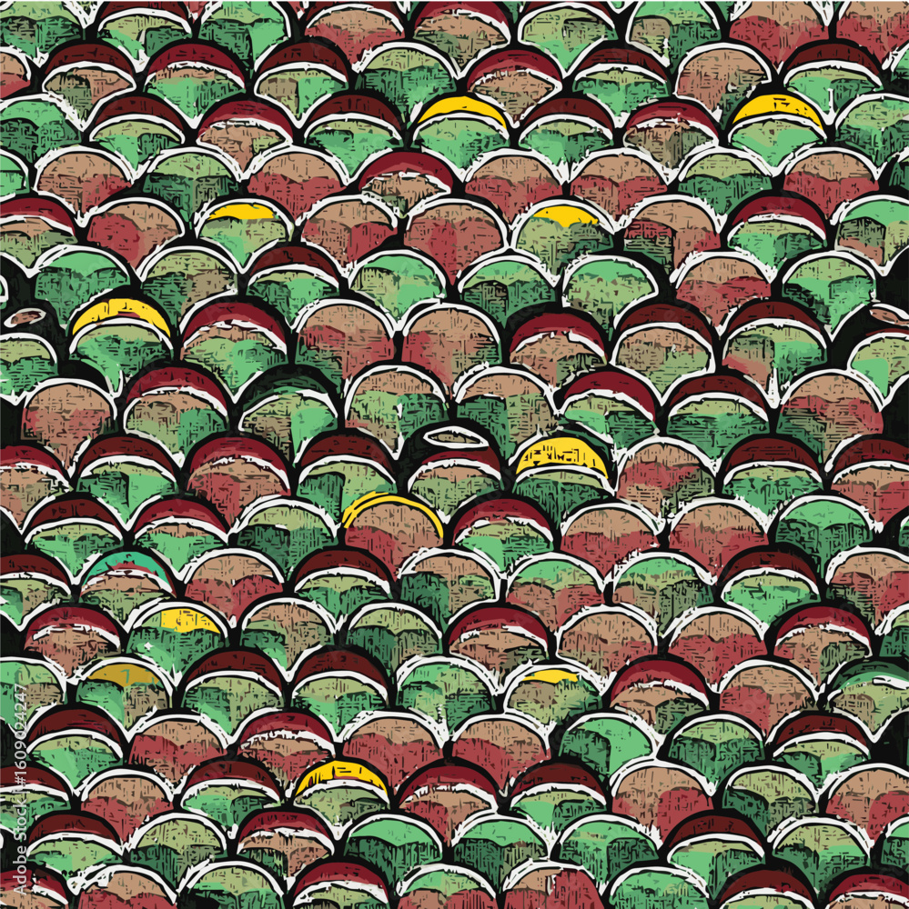 Fototapeta premium seamless geometric pattern, snake skin pattern