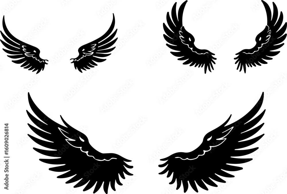 Obraz premium Tribal Tattoo Demon Mask Emblem