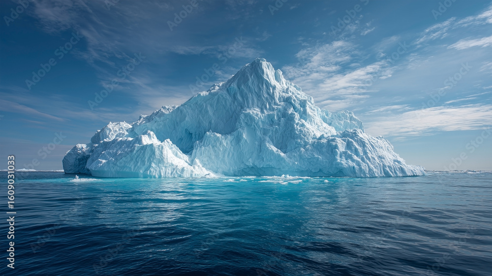 custom made wallpaper toronto digitalA huge ice block is floating in the ocean