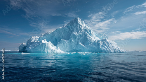 Wallpaper Mural A huge ice block is floating in the ocean Torontodigital.ca