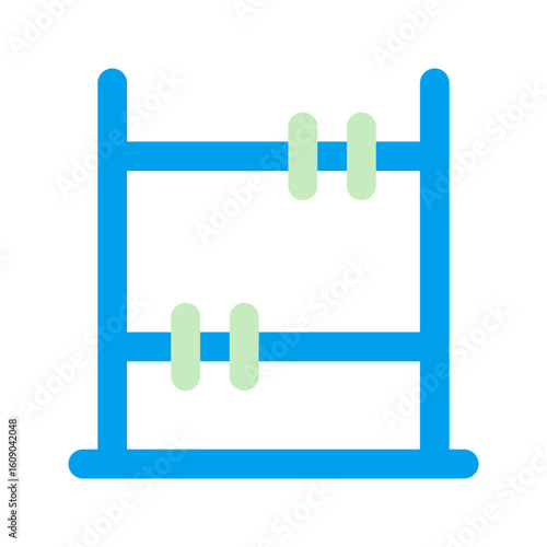 abacus duo tone icon