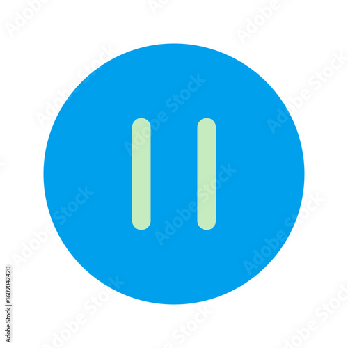pause duo tone icon