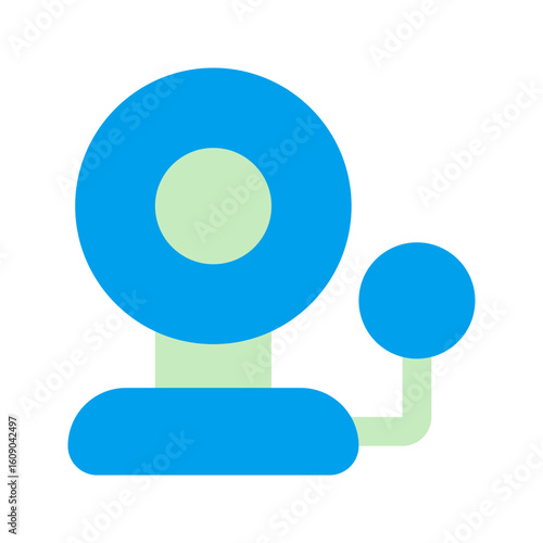 school bell duo tone icon