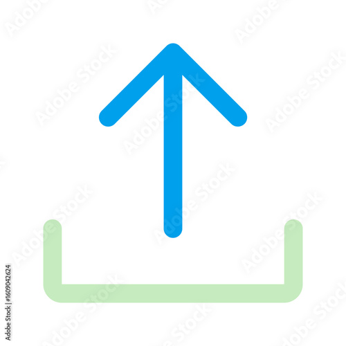 upload duo tone icon