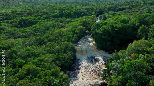Wasserfälle Cachoeira da Iracema und Cachoeira do Neblina im Amazonas, Presidente Figueiredo, Brasilien 8