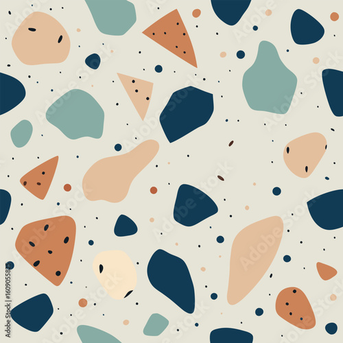 terrazzo tiles illustration