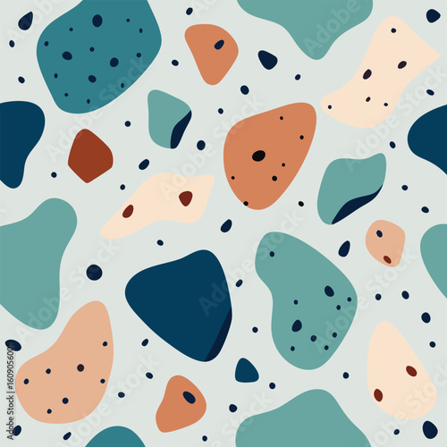 terrazzo tiles illustration