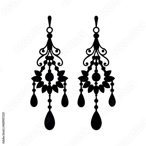 chandelier earrings