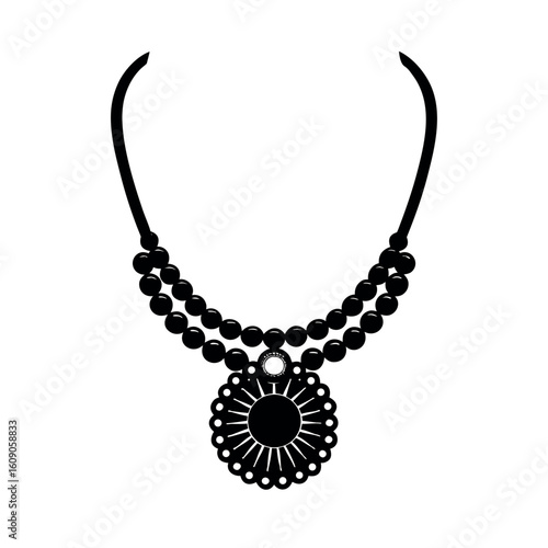 Foto Matinee necklace medium length fashion jewelry