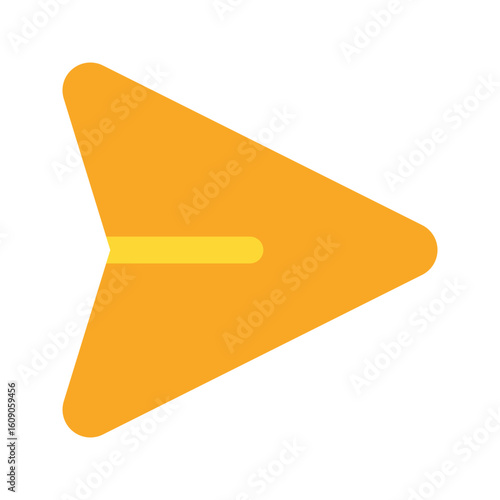 send flat icon