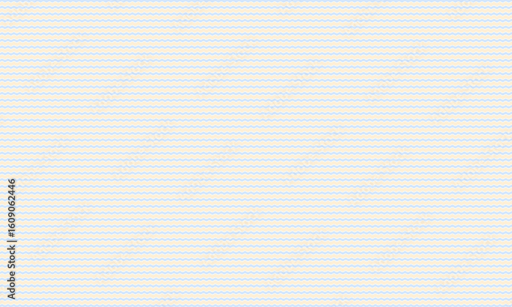 Naklejka premium Seamless Wavy Line Background Pattern with Retro Style Design