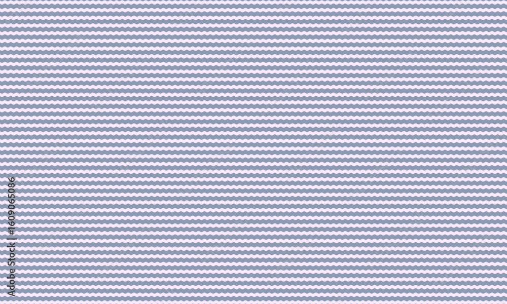 Fototapeta premium Seamless Wavy Line Background Pattern with Retro Style Design