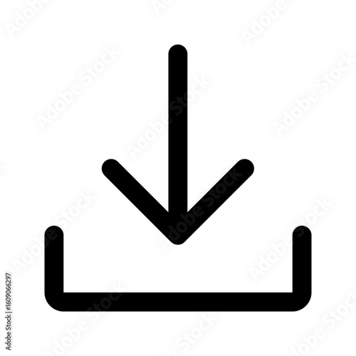 download glyph icon