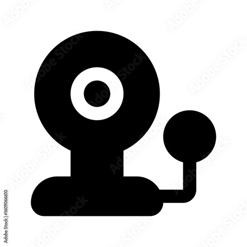 school bell glyph icon