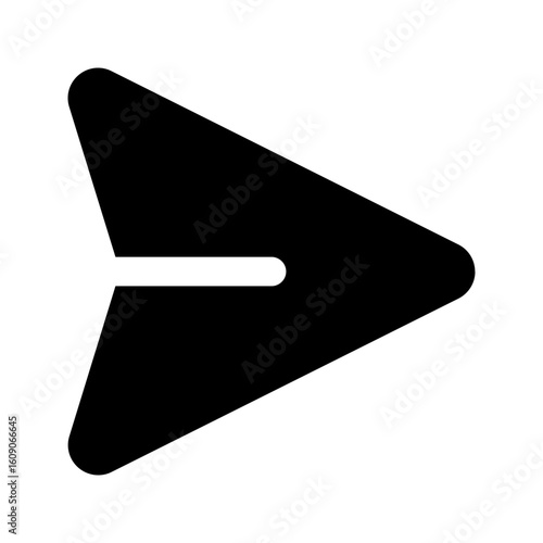 send glyph icon