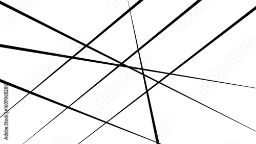 Abstract white background with random black lines, nervures de Feuillet mores, fond rectangle and geometric