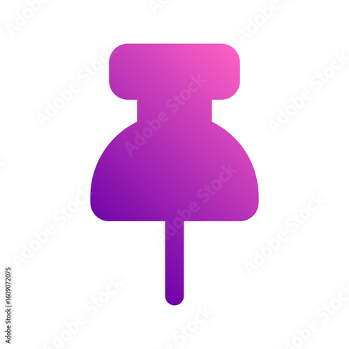 pin gradient icon