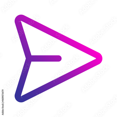 send gradient icon