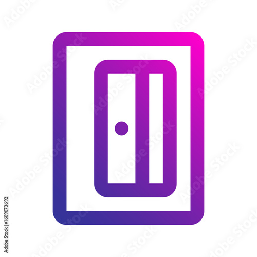 sharpener gradient icon