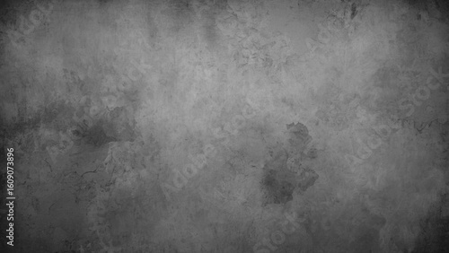 A Rugged and Raw Display of a Naturally Stained and Weathered Cement Surface, A Dramatic and High-Contrast Rough Texture with Peeling, Scratched, and Worn Layers



