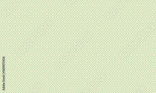 Seamless African Geometric Pattern with Traditional Pixel Spiral Motif