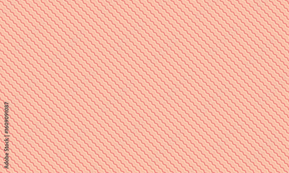 Fototapeta premium Vibrant Seamless Wavy Lines Pattern with Dynamic Repeating Flow Design