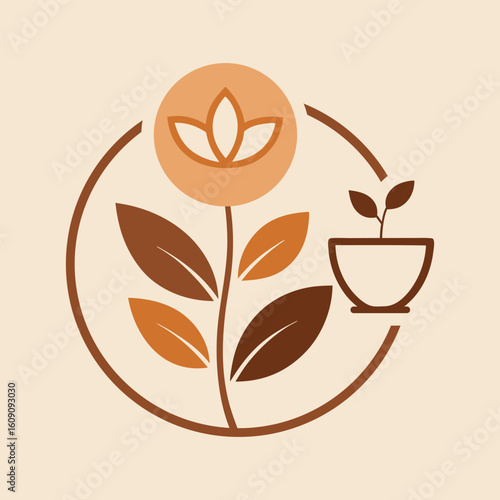 Flower cafe cup coffee flower