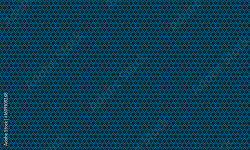 Seamless African Pixel Pattern with Hexagonal and Diamond Tribal Motifs