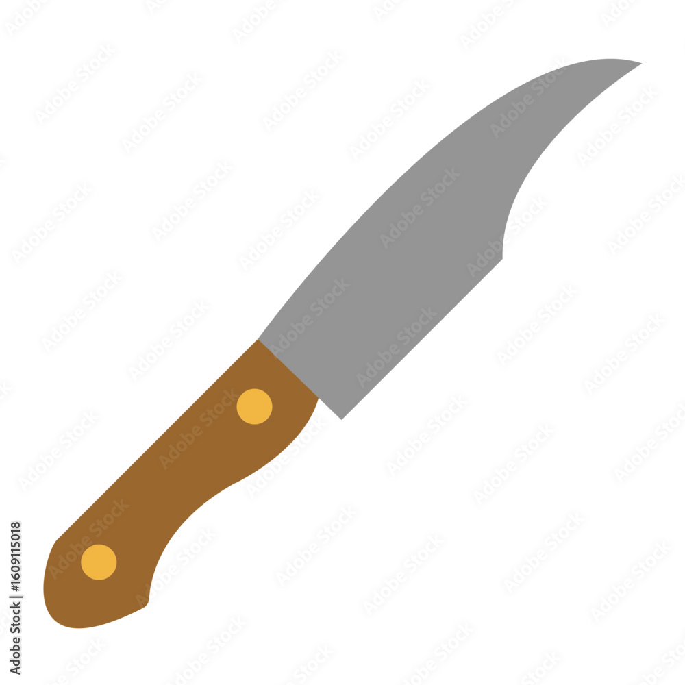 Fototapeta premium Knife Vector Design Icon Style