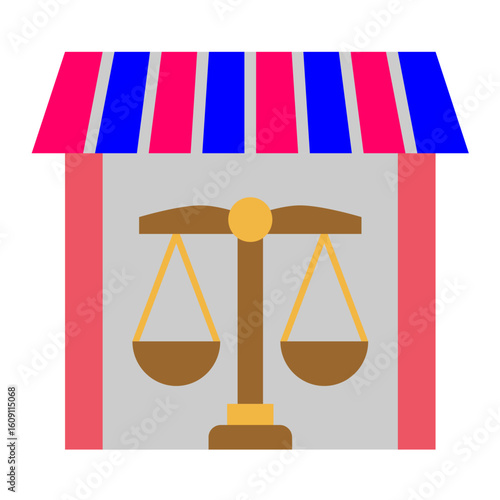 Property Law Vector Design Icon Style