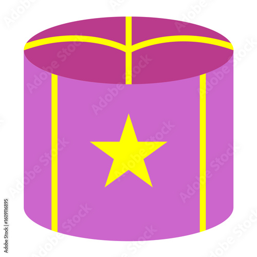 Pouf Vector Design Icon Style