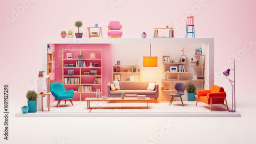 a living room interior