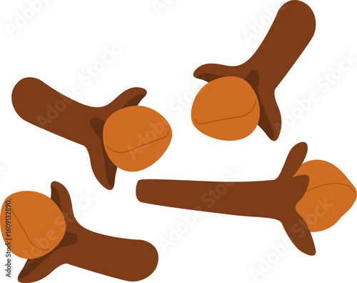 Cengkeh or Cloves, Indonesian Spices
