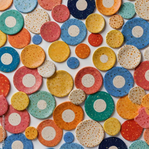 Wallpaper Mural colorful beads background Torontodigital.ca