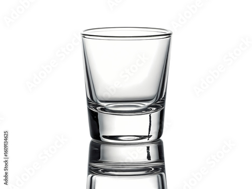 Wallpaper Mural Clear Glass Shot Glass Perfect for Serving Spirits on transparent background Torontodigital.ca