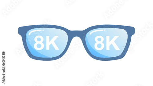 See the future with 8k glasses ultra high definition vision eyewear technology for enhanced clarity and detail