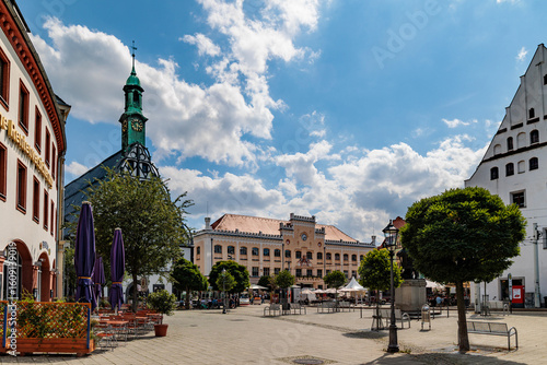 Der Zwickauer Marktplatz
