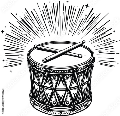Drum of Celebration” – Energy, Rhythm & Decorative Identity
