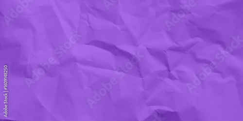 Purple Crumpled paper texture photo. Texture of closed up paper background stock illustration. 